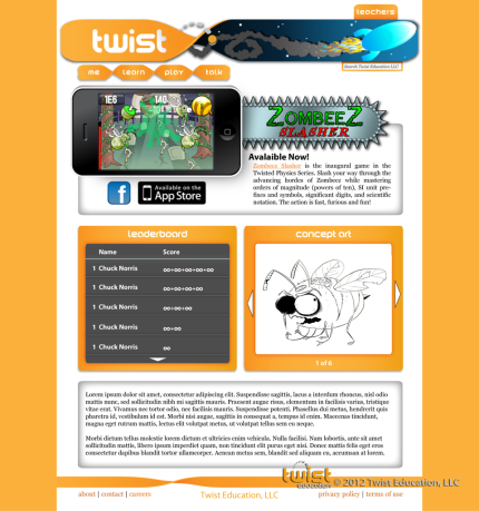 Twist Education Web Concept